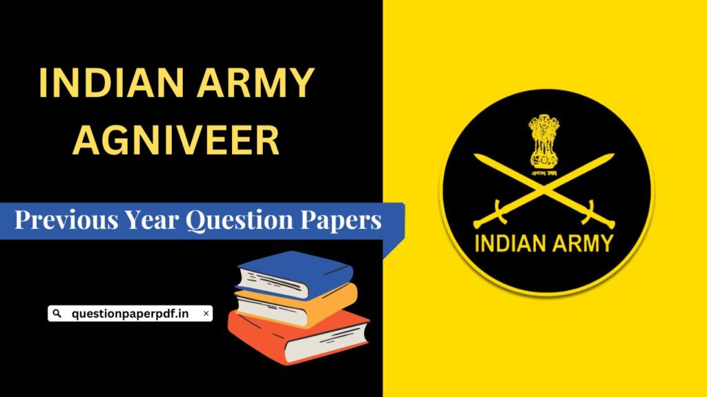 Indian Army Agniveer Previous Year Papers